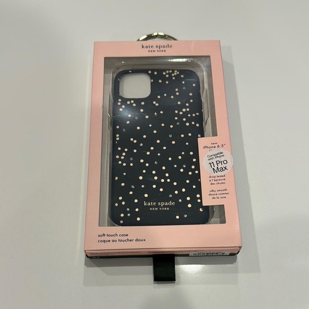 Kate Spade Black Gold iPhone 11 Pro Max Case
